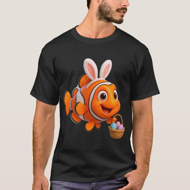Camiseta Pez payaso de Pascua (Anverso)