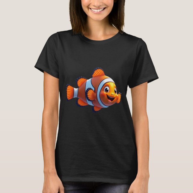Camiseta Pez payaso feliz (Anverso)