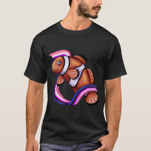Camiseta Pez payaso genderfluid