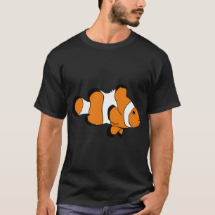 Camiseta Pez payaso Ilustración de peces tropicales