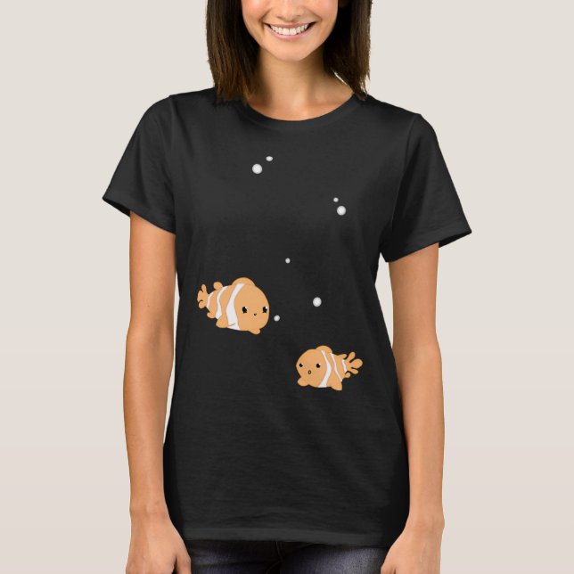 Camiseta Pez payaso lindo (Anverso)