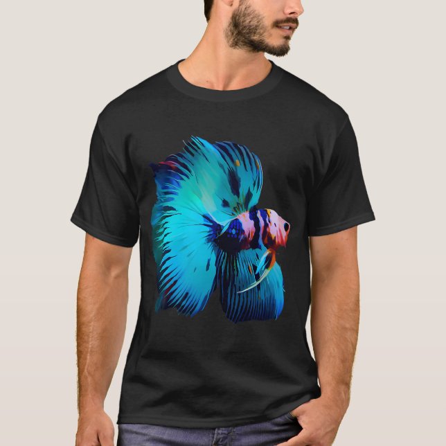 Camiseta Pez payaso mofeta rosa (Anverso)