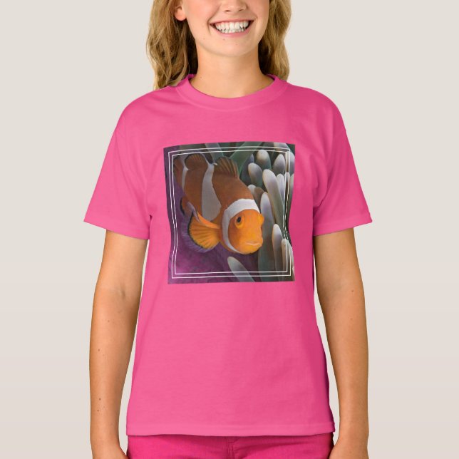 Camiseta Pez payaso occidental de anémona (Anverso)