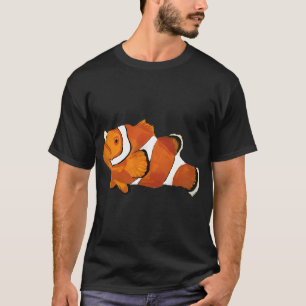 Camiseta Pez payaso pintado a mano