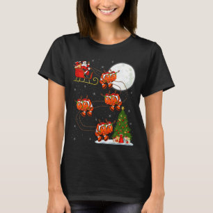 Camiseta Pez Payaso Santa Trineo Volador Divertido Mágico N