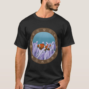 Camiseta Pez payaso y anémona de mar