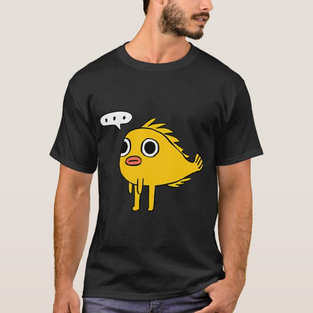 Camiseta Pez pensante (Anverso)