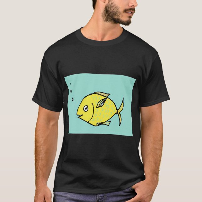 Camiseta Pez pequeño (Anverso)