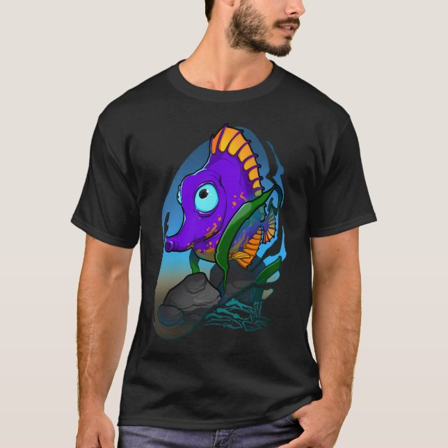 Camiseta Pez pequeño (Anverso)