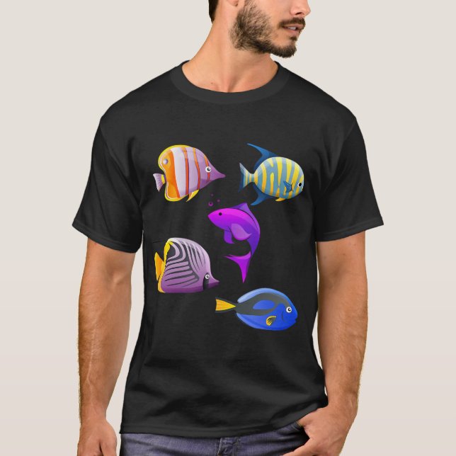 CAMISETA PEZ - PEQUEÑO Y HERMOSO (Anverso)