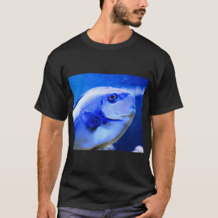 Camiseta Pez, pez tropical azul