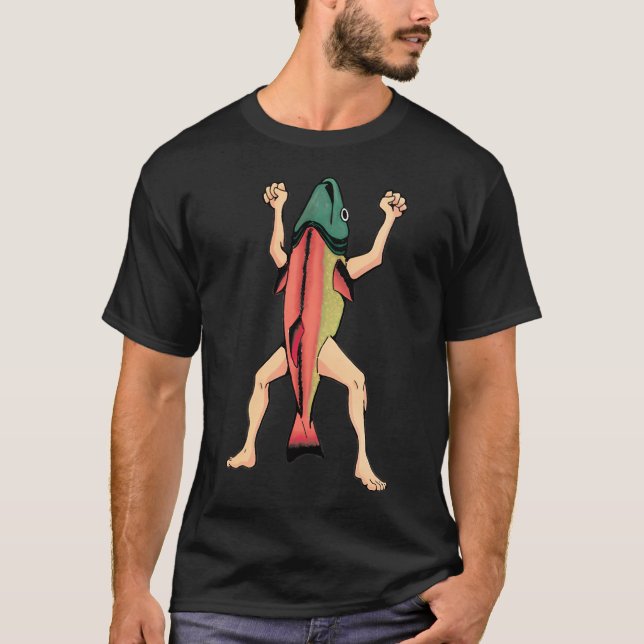 Camiseta Pez Pierna (Anverso)
