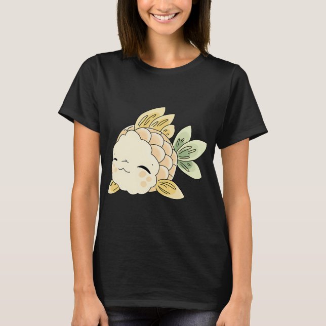 Camiseta Pez piña (Anverso)