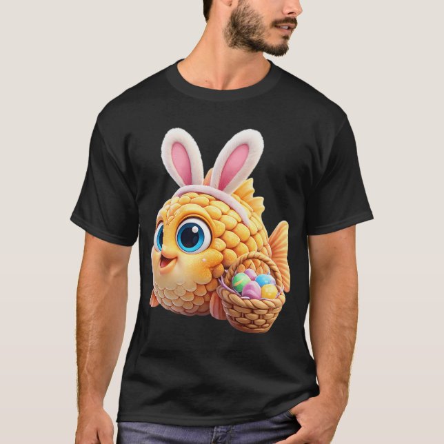 Camiseta Pez piña de Pascua 1 (Anverso)