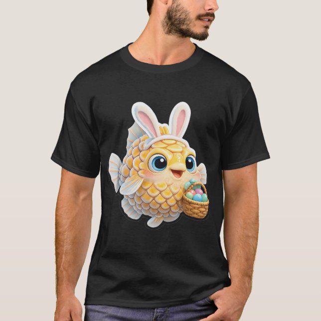 Camiseta Pez piña de Pascua 2 (Anverso)