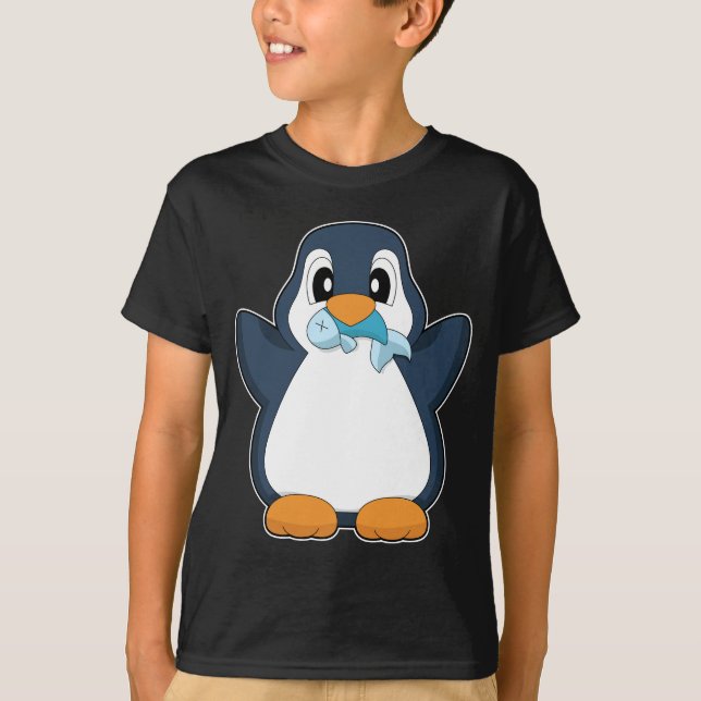 Camiseta Pez Pingüino (Anverso)