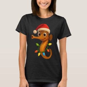 Camiseta Pez pipa de Navidad