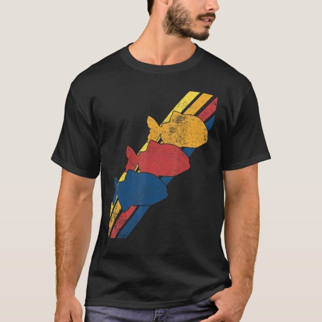Camiseta Pez Piraña Pirañas (Anverso)