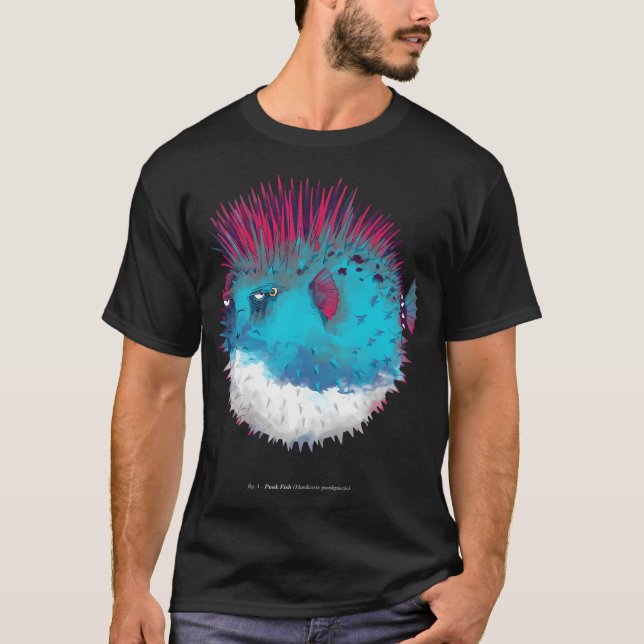 Camiseta Pez punk (Anverso)