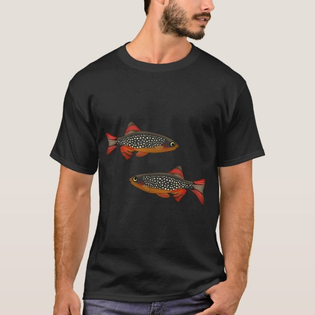 Camiseta pez rasbora (Anverso)