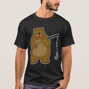 Camiseta Pez Rayado Acuarela Aguamarina