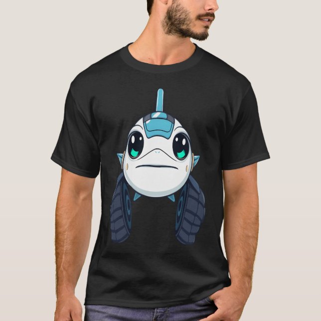 Camiseta Pez Robot (Anverso)