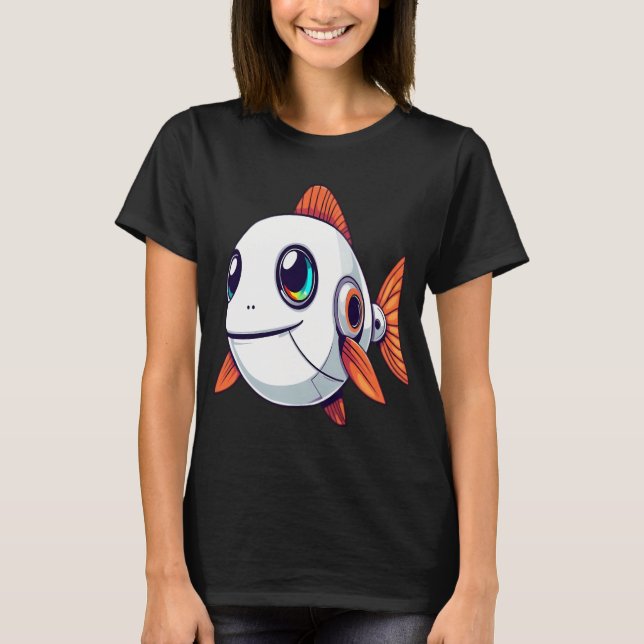 Camiseta Pez Robot (Anverso)