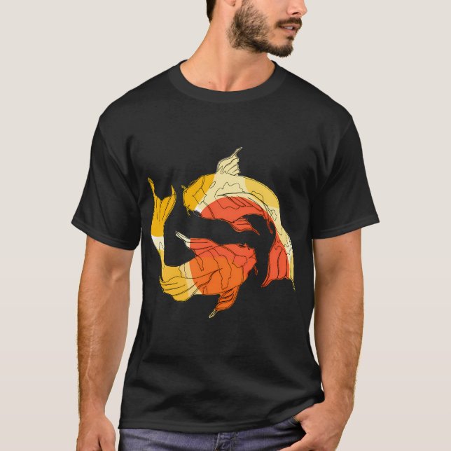 Camiseta Pez rojo (Anverso)