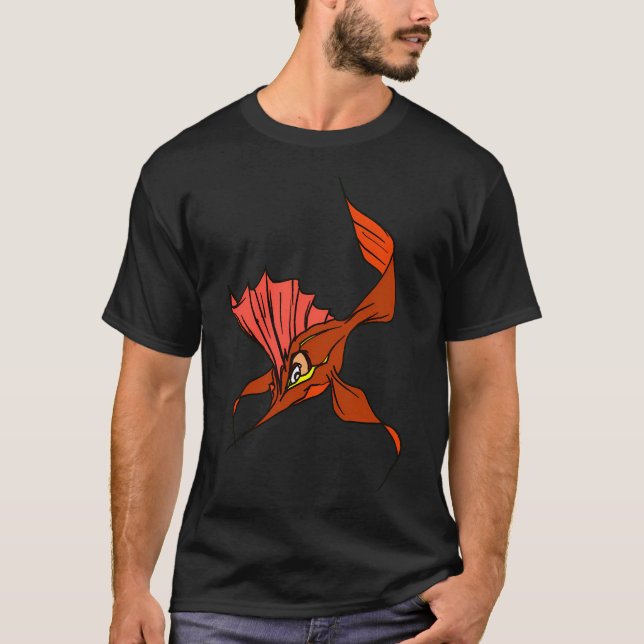 Camiseta Pez Rojo (Anverso)