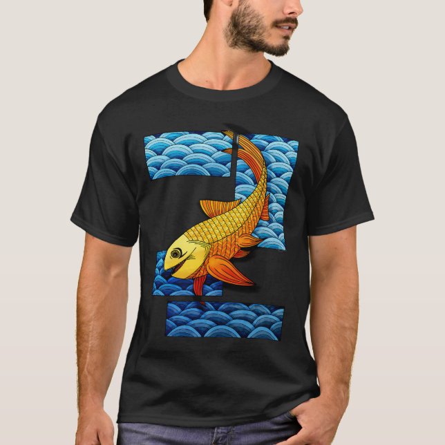Camiseta Pez Rojo Pequeño (Anverso)