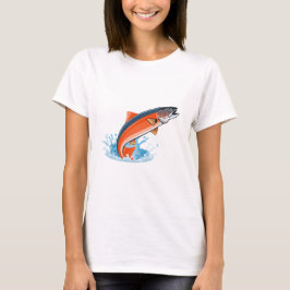 Camiseta Pez salmón