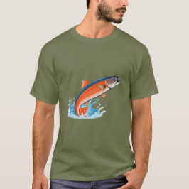 Camiseta Pez salmón
