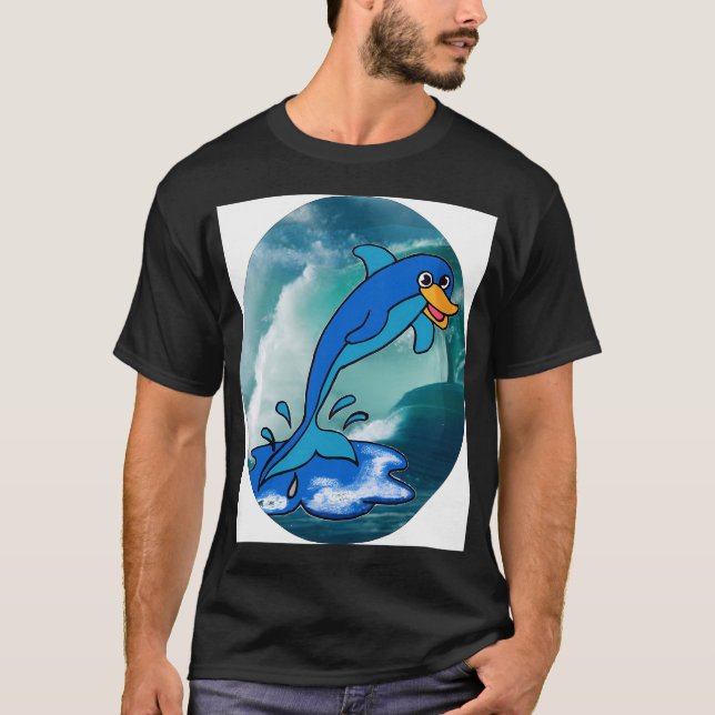 CAMISETA PEZ SALTADOR (Anverso)