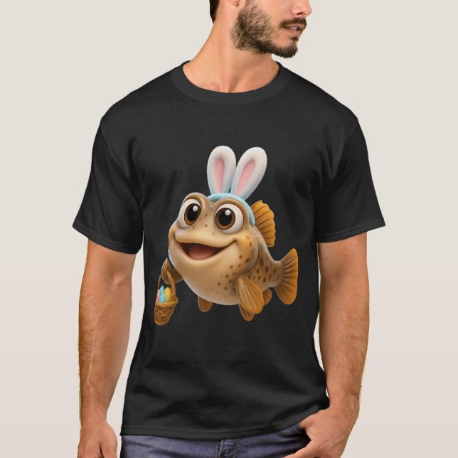 Camiseta Pez saltarín de Pascua (Anverso)