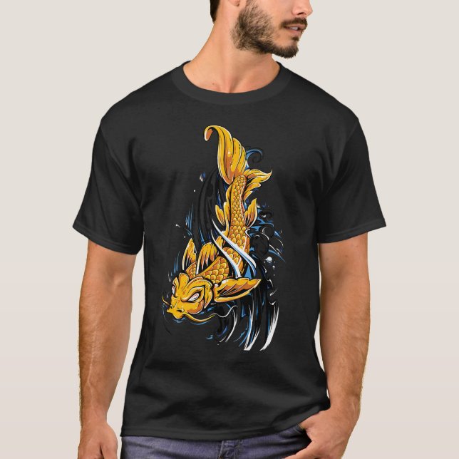 Camiseta Pez Salvaje en el Mar (Anverso)