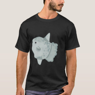 Camiseta Pez sol azul