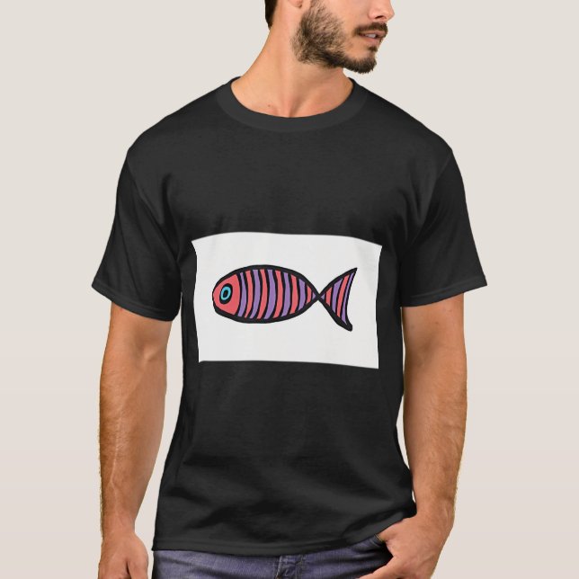 Camiseta Pez sorprendido (Anverso)