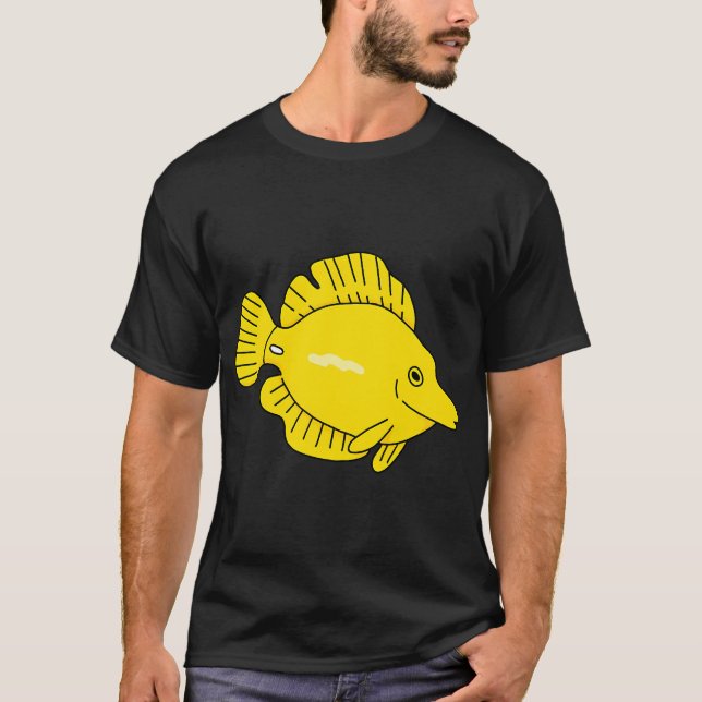 Camiseta pez tang amarillo (Anverso)