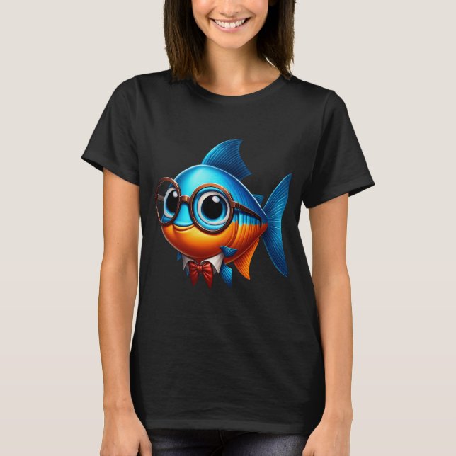 Camiseta Pez Tetra Neon Lindo (Anverso)