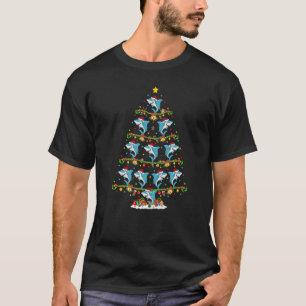 Camiseta Pez Tiburón Mako Navidad Santa Tiburón Mako Navida