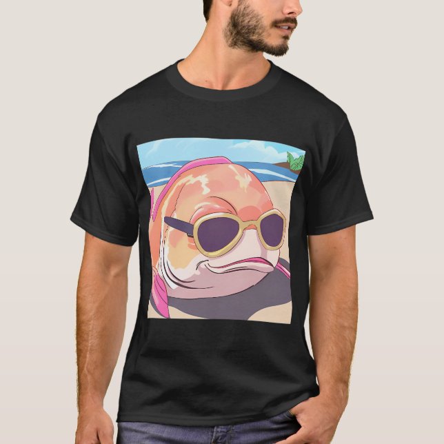 Camiseta Pez tomando el sol (Anverso)