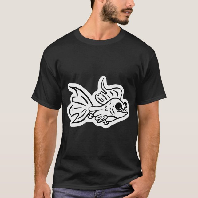 Camiseta Pez tonto con subbite (Anverso)