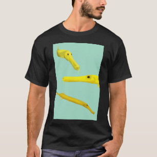 Camiseta Pez trompeta amarillo
