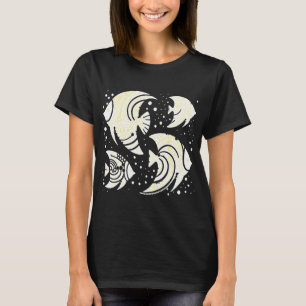 Camiseta Pez Tropical Amarillo y Blanco