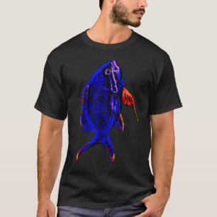 Camiseta Pez Tropical Azul