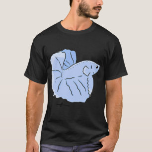 Camiseta Pez Tropical Azulx