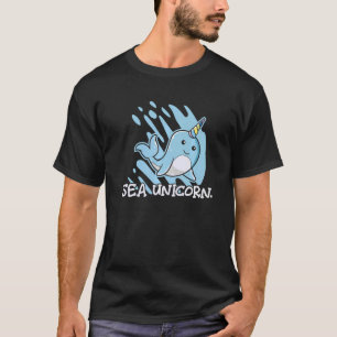Camiseta Pez Unicornio Marino Narval Niños Niño Niña Cumple
