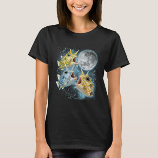 Camiseta Pez Vaca Amante Galaxia Luna Tres Pez Vaca Océano