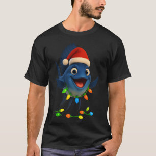 Camiseta Pez Vela de Navidad