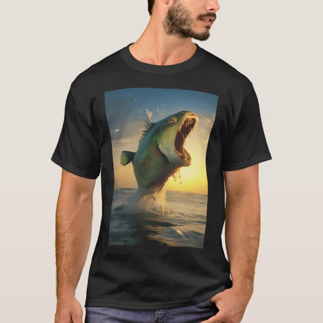 Camiseta Pez verde (Anverso)